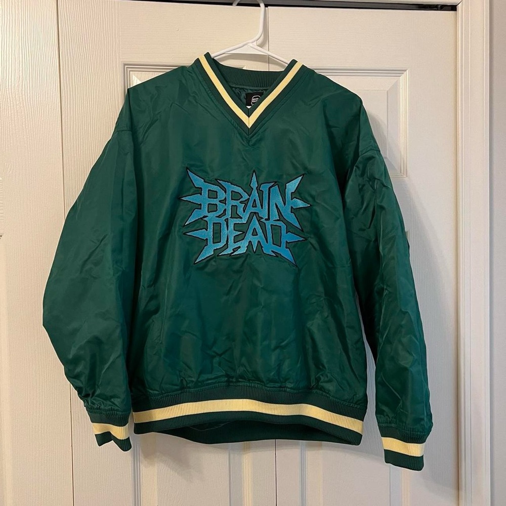 Brain Dead swing away pull over jacket